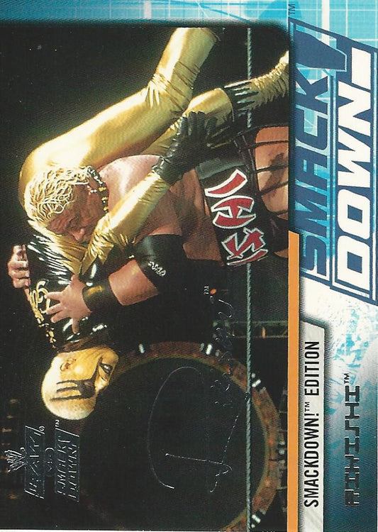WWE Fleer Raw vs Smackdown 2002 Rikishi #16