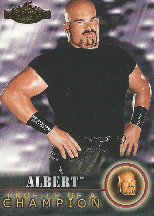 WWF Fleer Championship Clash 2001 Albert #70