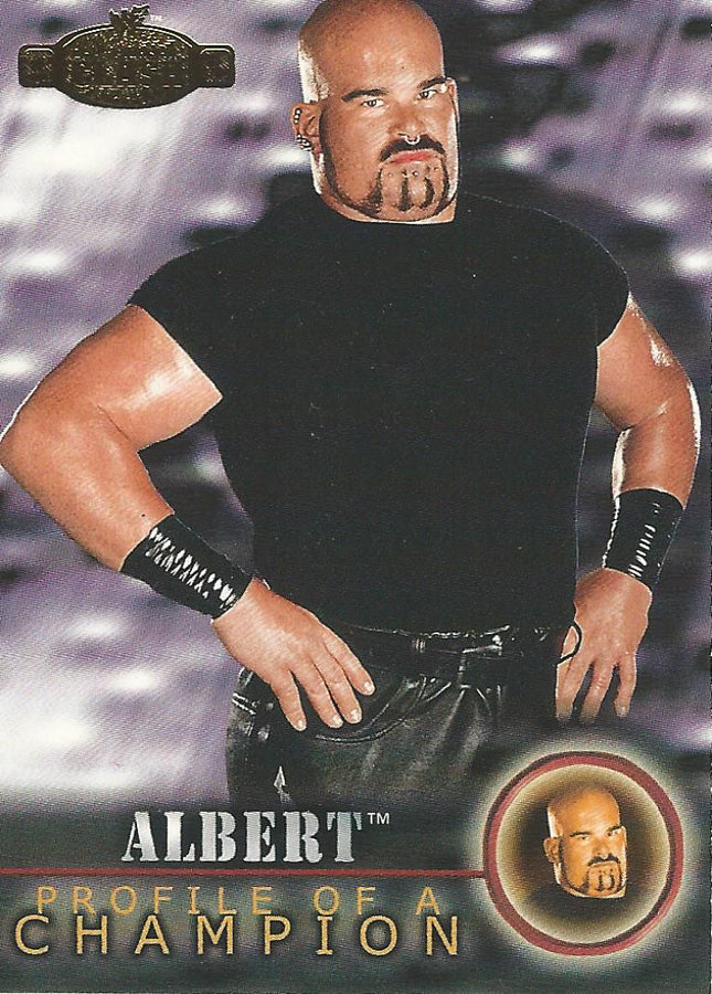 WWF Fleer Championship Clash 2001 Albert #70