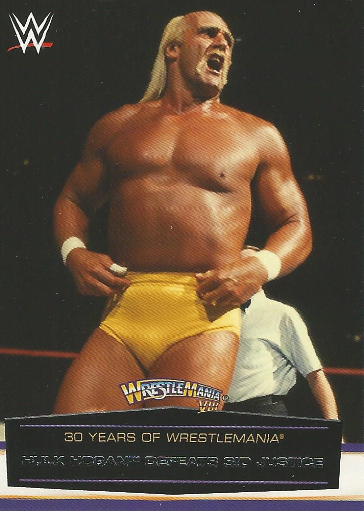 WWE Topps Road to Wrestlemania 2014 Hulk Hogan 16 of 60 trading card PW Catalog