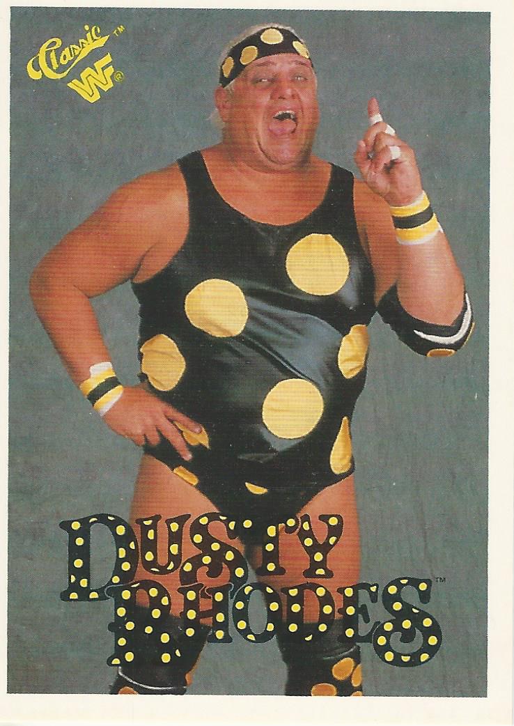 WWF Classic Trading Cards 1990 Dusty Rhodes No.16 trading card PW Catalog