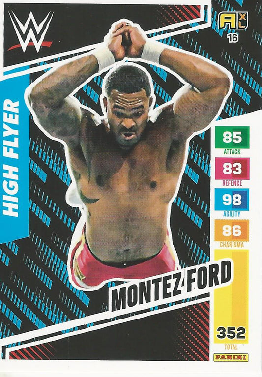 WWE Panini XL Adrenalyn 2024 Montez Ford #16