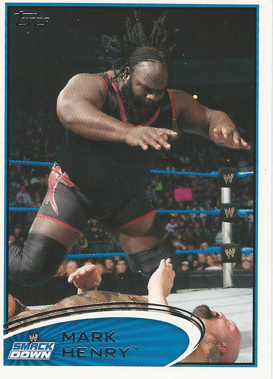 WWE Topps 2012 Mark Henry #16