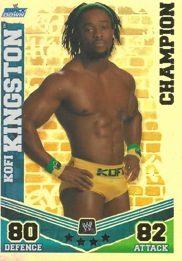WWE Topps Slam Attax Mayhem 2010 Kofi Kingston #16