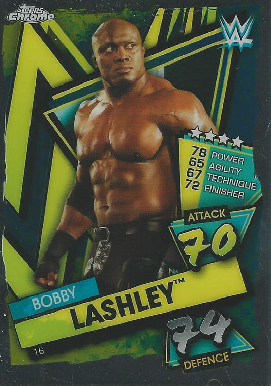 WWE Topps Slam Attax Chrome 2021 Bobby Lashley #16