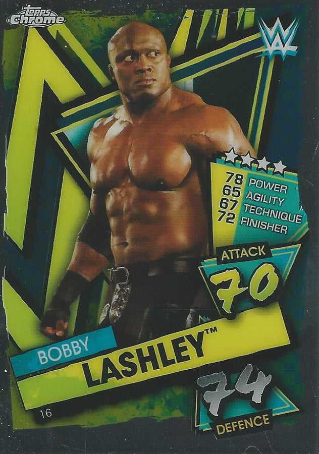 WWE Topps Slam Attax Chrome 2021 Bobby Lashley #16