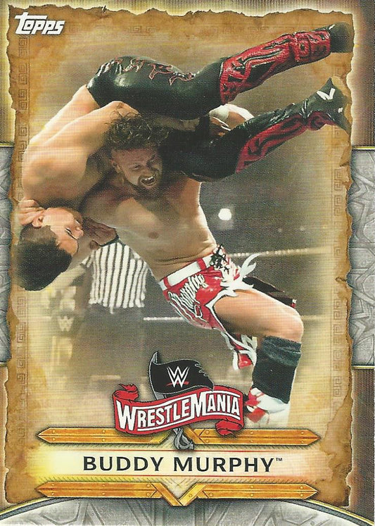 WWE Topps Road to Wrestlemania 2020 Buddy Murphy WM-16 trading card PW Catalog