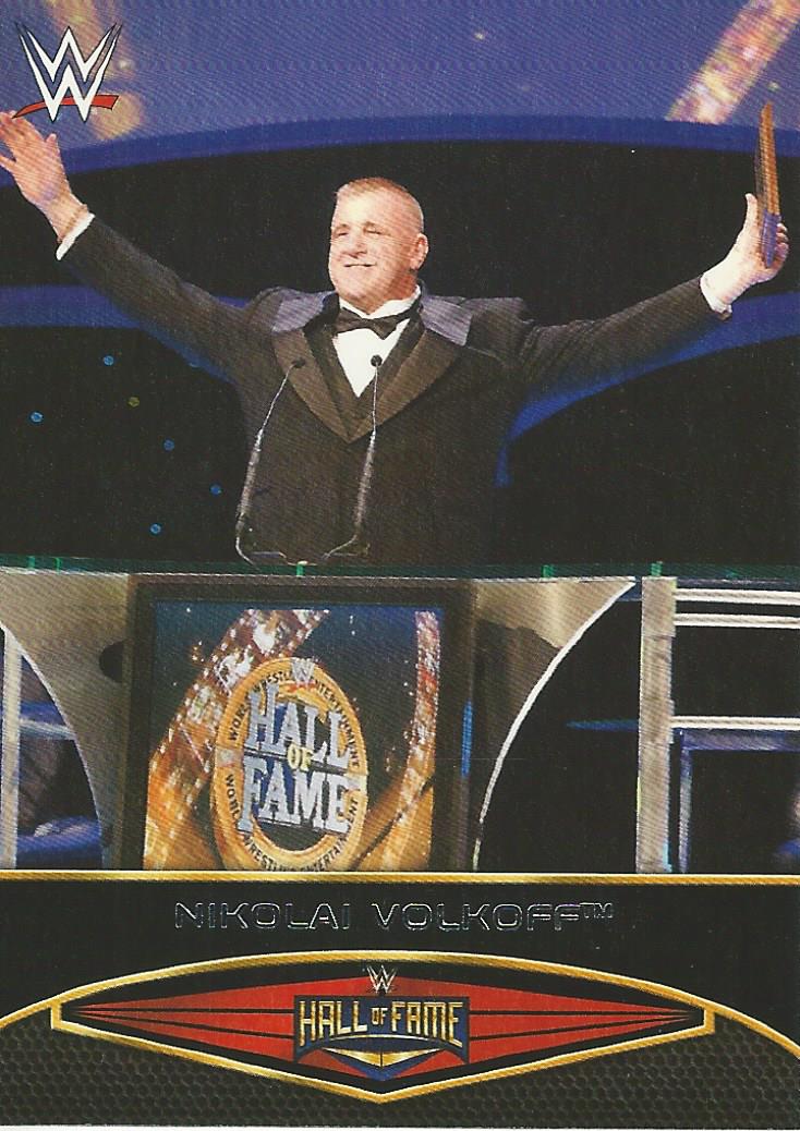 WWE Topps Road to Wrestlemania 2015 Nikolai Volkoff 16 of 30 trading card PW Catalog