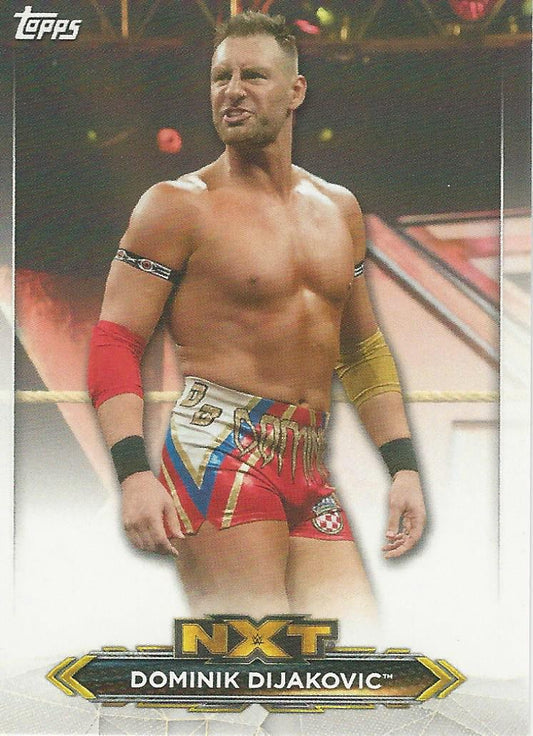 WWE Topps NXT 2020 Dominik Dijakovic #16