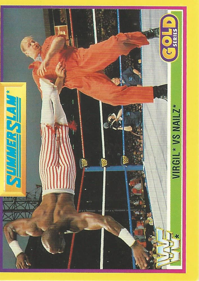 WWF Merlin Gold Series 2 1992 Virgil vs Nailz #16