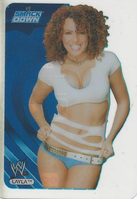 WWE Edibas Lamincards 2006 Layla #16
