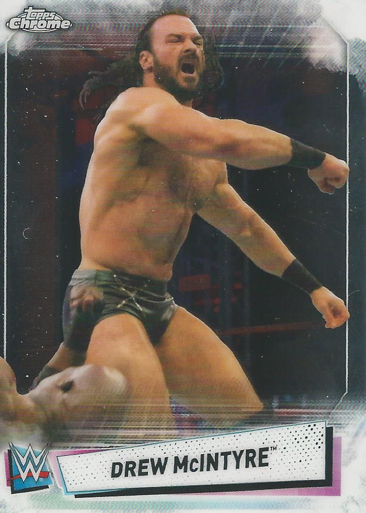 WWE Topps Chrome 2021 Drew McIntyre #16