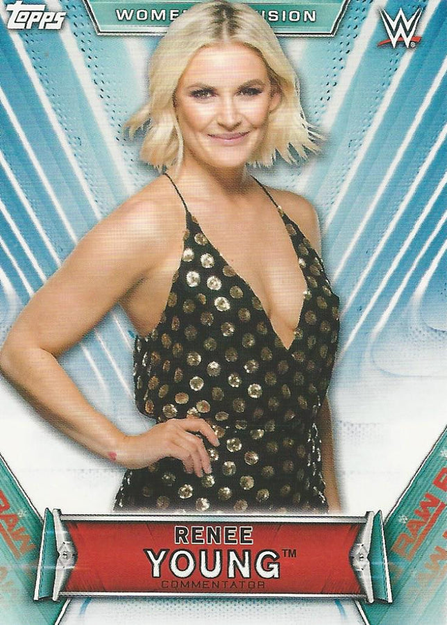 WWE Topps Women Division 2019 Renee Young #16