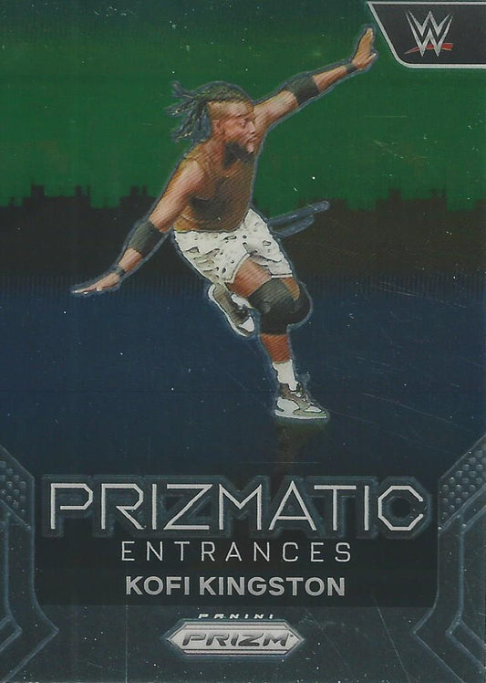 WWE Panini Prizm 2024 Prizmatic Entrances Kofi Kingston #18