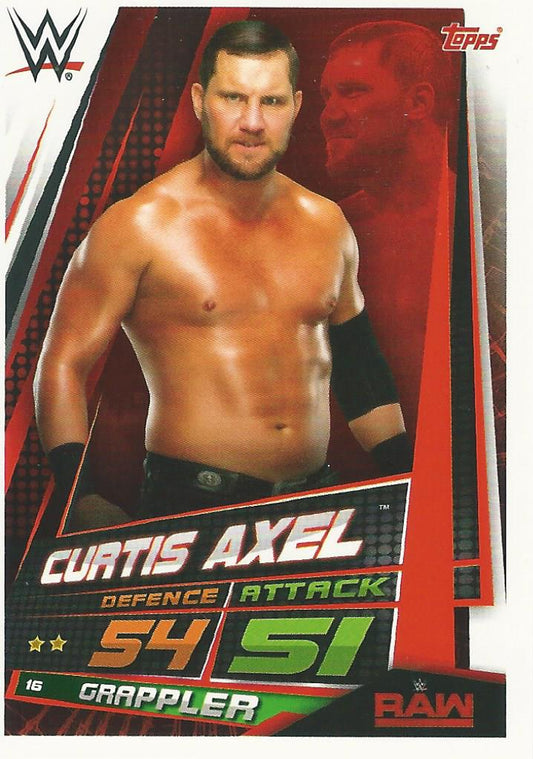 WWE Topps Slam Attax Universe 2019 Curtis Axel #16