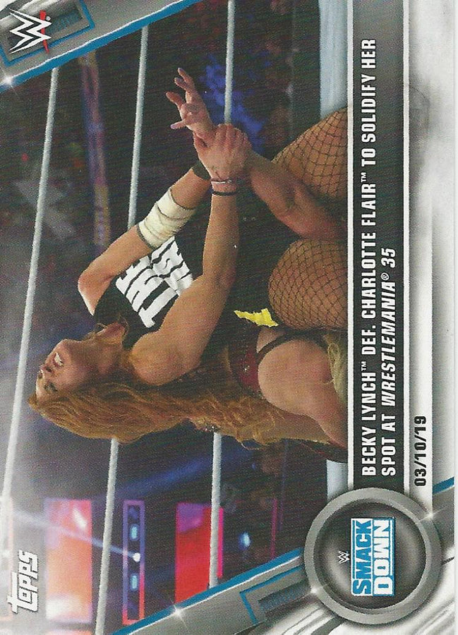 WWE Topps Women Division 2020 Becky Lynch #16