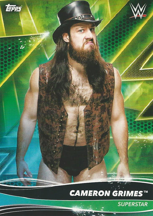 Topps WWE Superstars 2021 Cameron Grimes #16