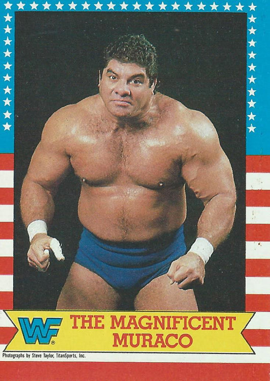 Topps WWF Wrestling Cards 1987 Don Muraco #16