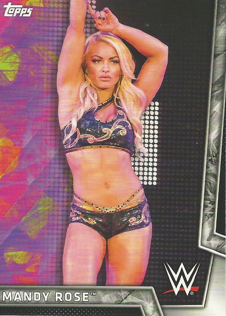 WWE Topps Women Division 2018 Mandy Rose #16