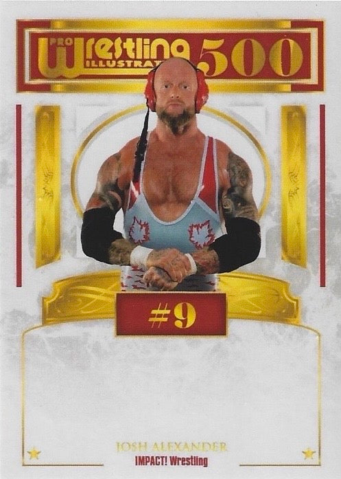 Josh Alexander trading card PW Catalog
