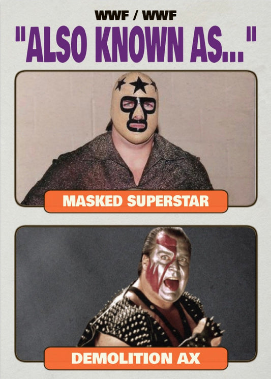 Masked Superstar / Demolition AX trading card PW Catalog