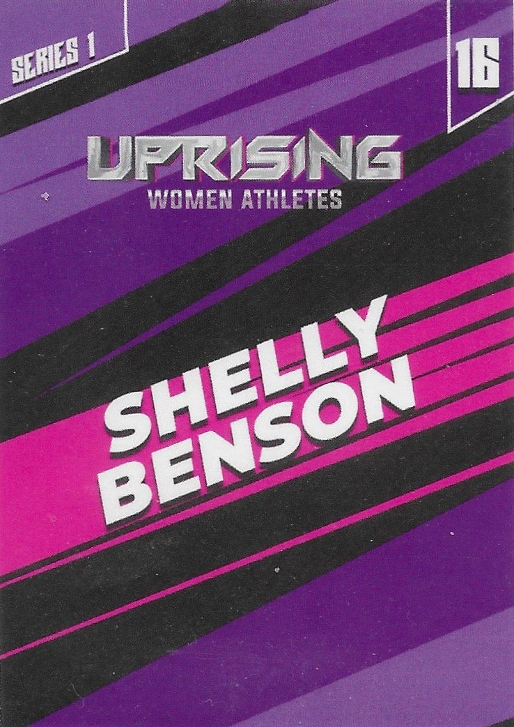 Shelly Benson trading card PW Catalog