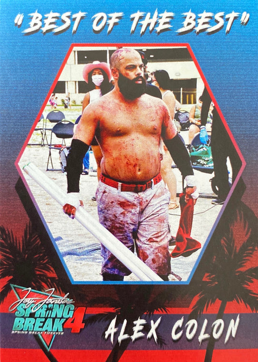 “Best of the Best” Alex Colon trading card PW Catalog