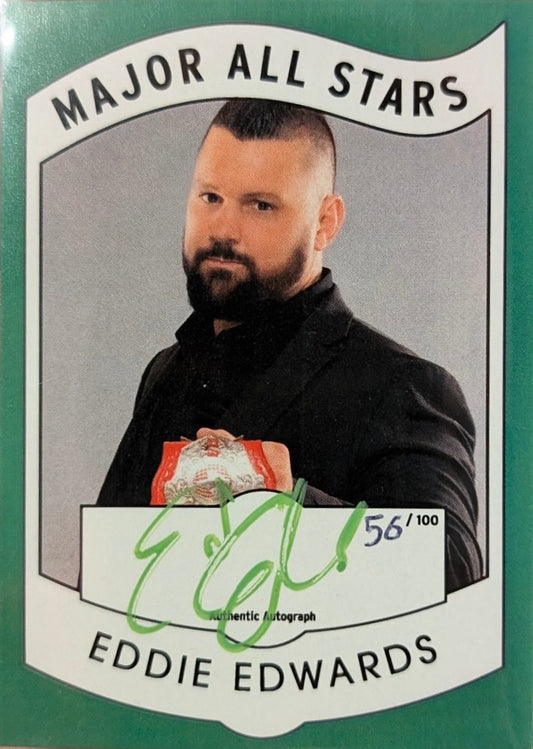 Eddie Edwards trading card PW Catalog