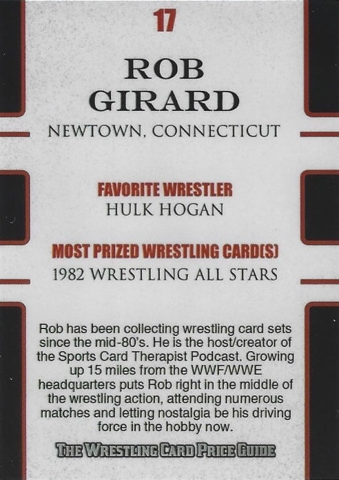 ROB Girard “Sports Card Therapist”
