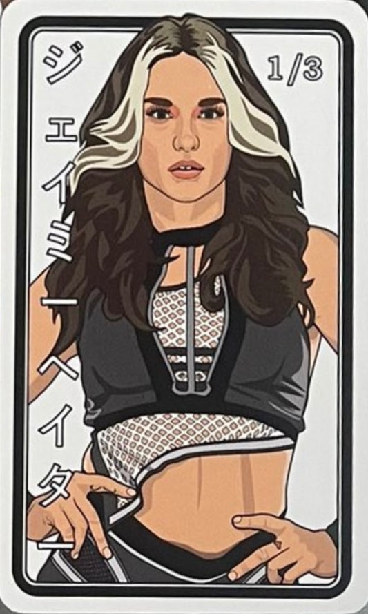 Jamie Hayter trading card PW Catalog