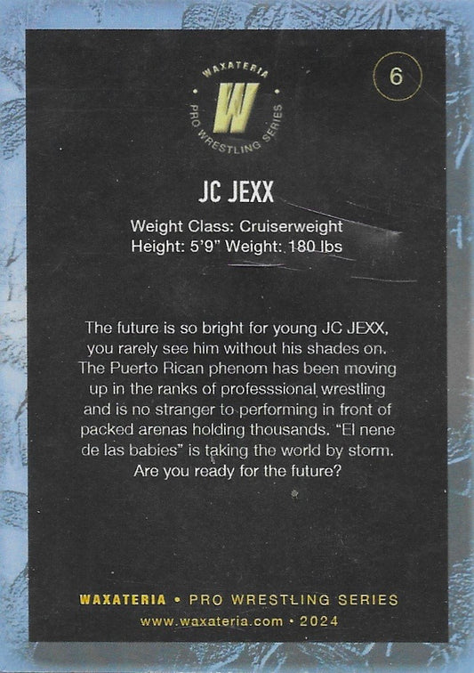 JC Jexx trading card PW Catalog