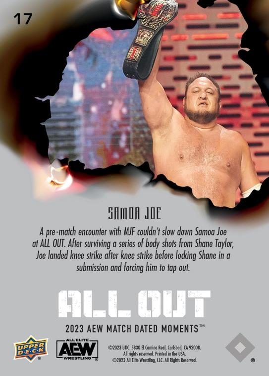 Samoa JOE – Samoa JOE Defeats Shane Taylor to Retain the ROH World Television Championship