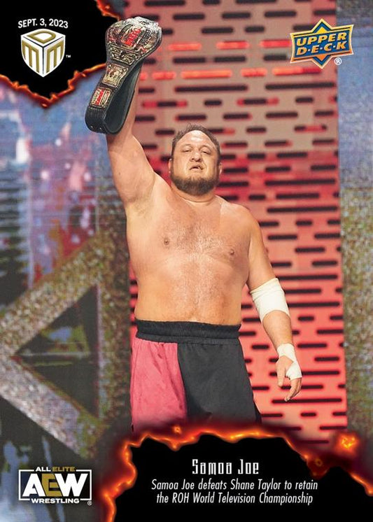 Samoa JOE – Samoa JOE Defeats Shane Taylor to Retain the ROH World Television Championship