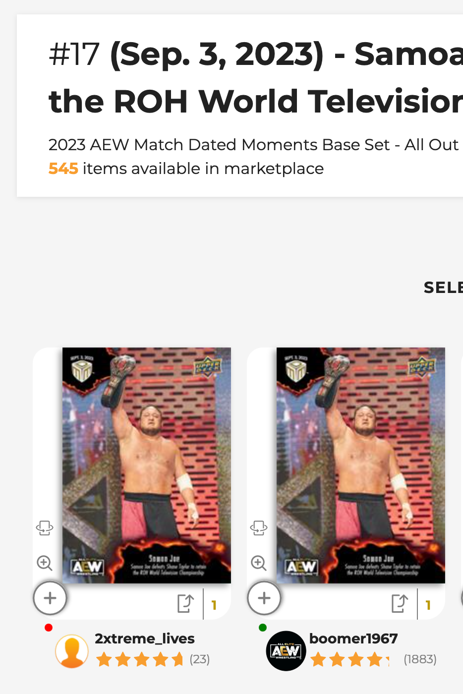 AEW Battle Match – Kris Statlander