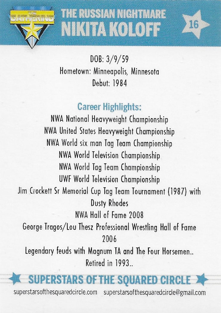 The Russian Nightmare Nikita Koloff