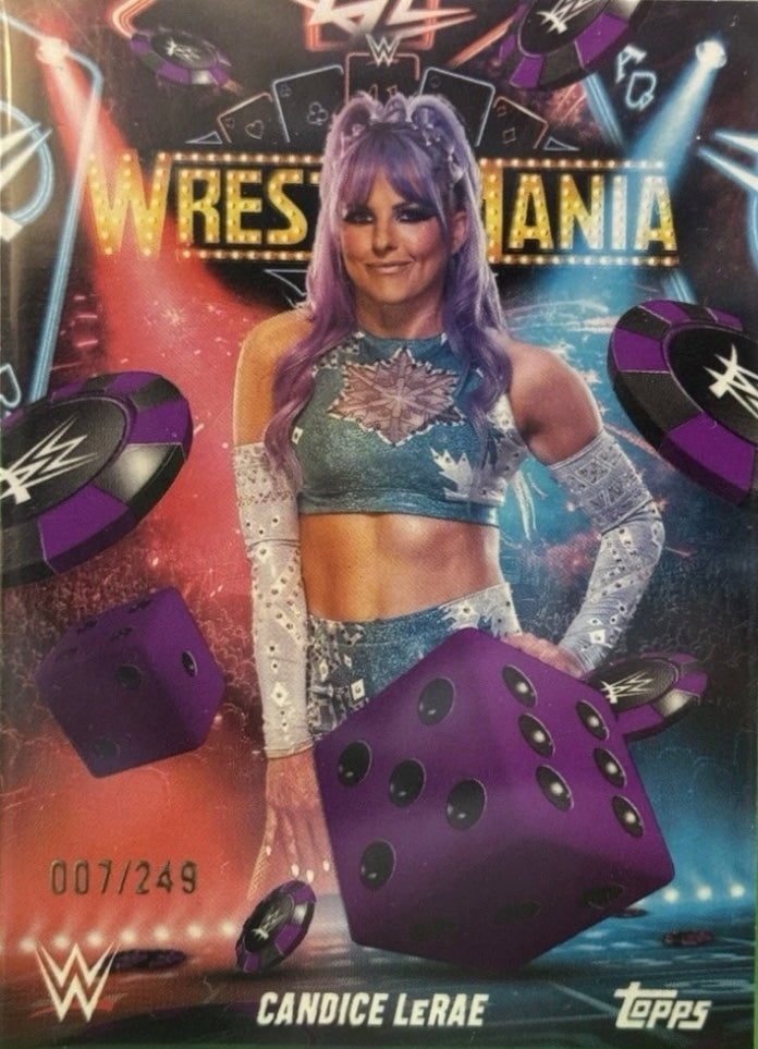 Candice Lerae trading card PW Catalog
