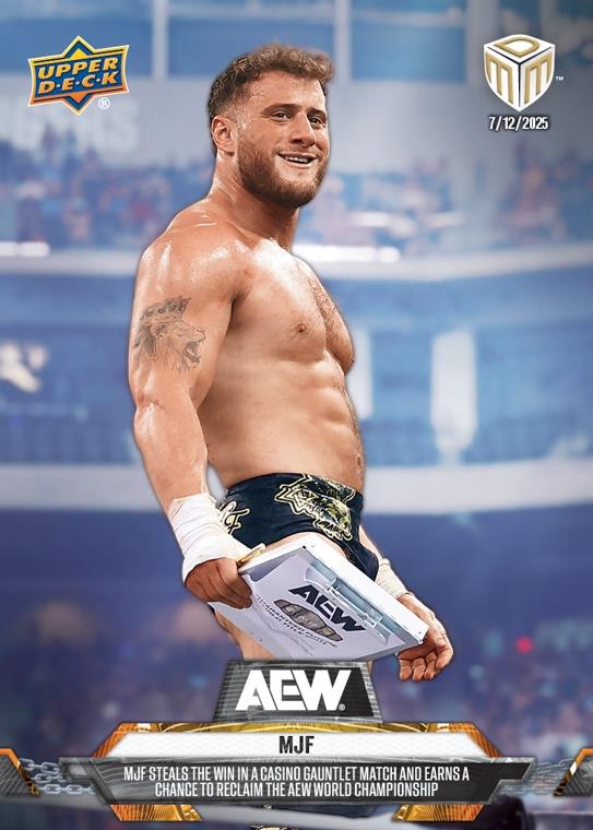 MJF – MJF Steals the Win in a Casino Gauntlet Match and Earns a Chance to Reclaim the AEW World Championship