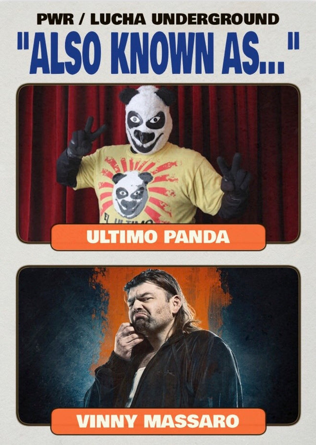 Ultimo Panda / Vinny Massaro trading card PW Catalog