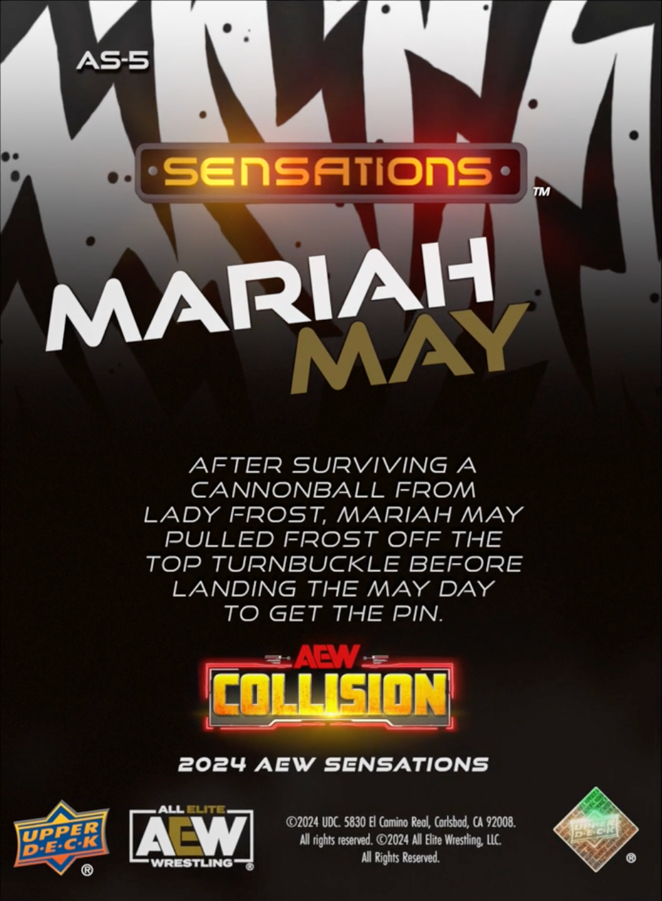 1/27/24 – Mariah MAY – Mariah MAY Hits Lady Frost With the MAY Day to Get the Win