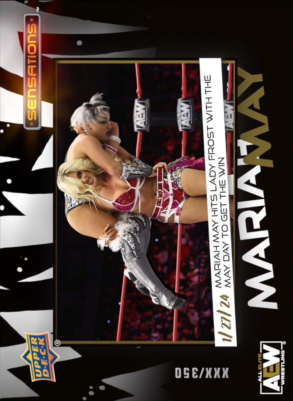 1/27/24 – Mariah MAY – Mariah MAY Hits Lady Frost With the MAY Day to Get the Win