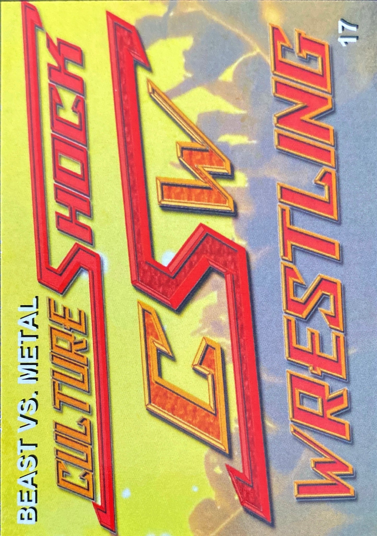 Beast vs. Metal trading card PW Catalog