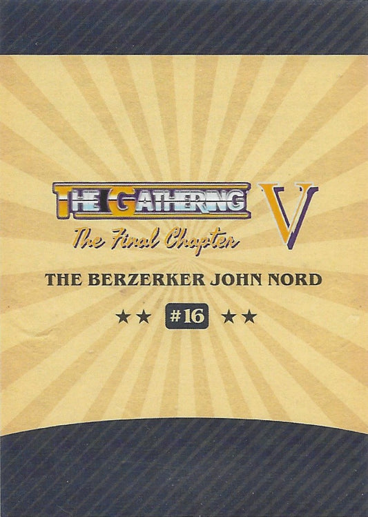 The Berzerker John Nord trading card PW Catalog