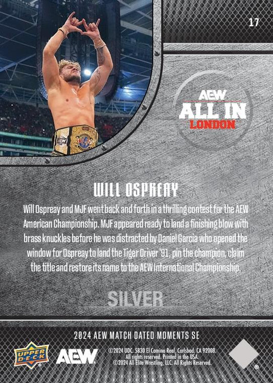 Will Ospreay – Will Ospreay Uses the Tiger Driver ’91 to Defeat MJF for the AEW American Championship - image 2