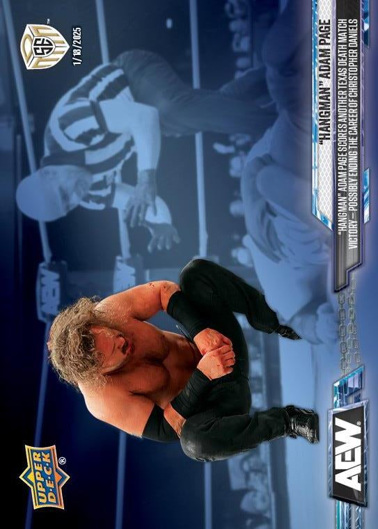 “Hangman” Adam Page” – “Hangman” Adam Page Scores Another Texas Death Match Victory – Possibly Ending the Career of Christopher Daniels