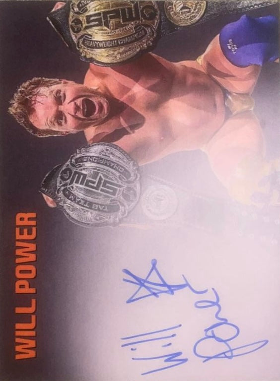 Will Power trading card PW Catalog