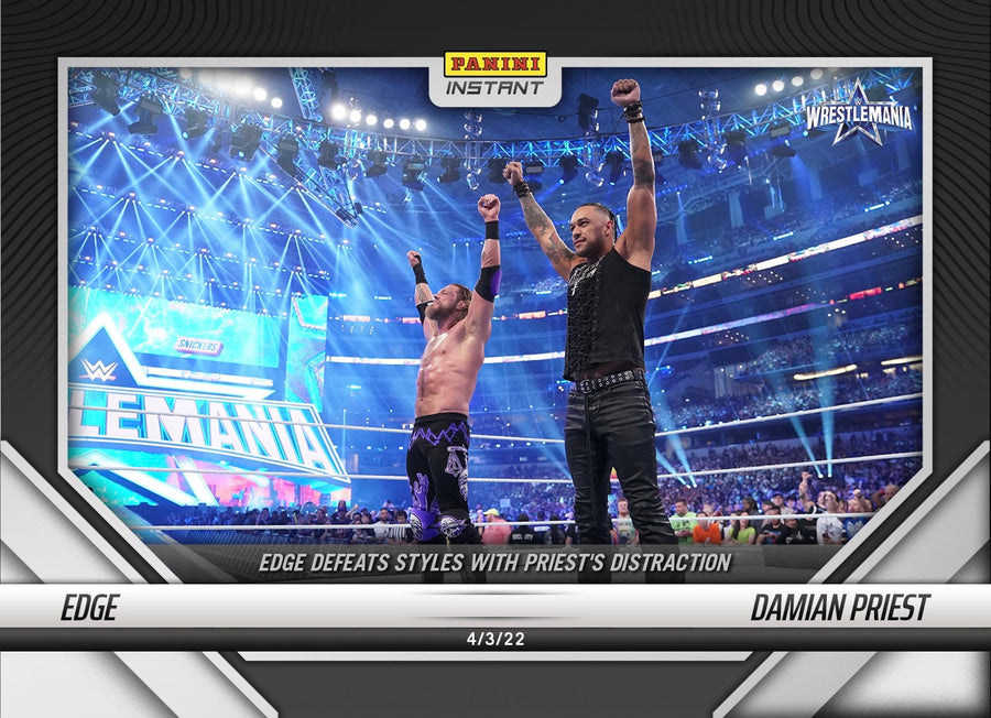 Edge / Damian Priest – Edge Defeats Styles With Priest’s Distraction