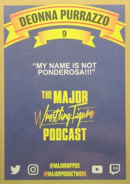 Deonna Purrazzo trading card PW Catalog