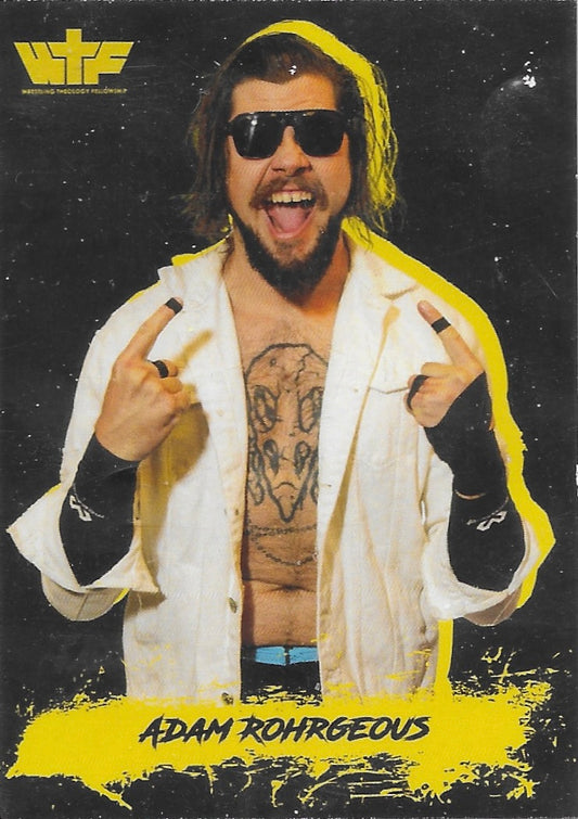 Adam Rohrgeous trading card PW Catalog