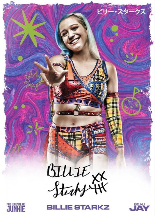 Billie Starkz trading card PW Catalog