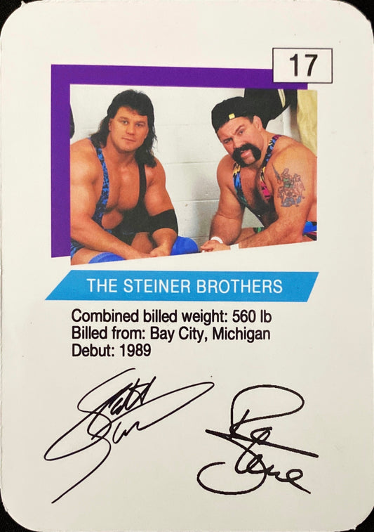 The Steiner Brothers trading card PW Catalog